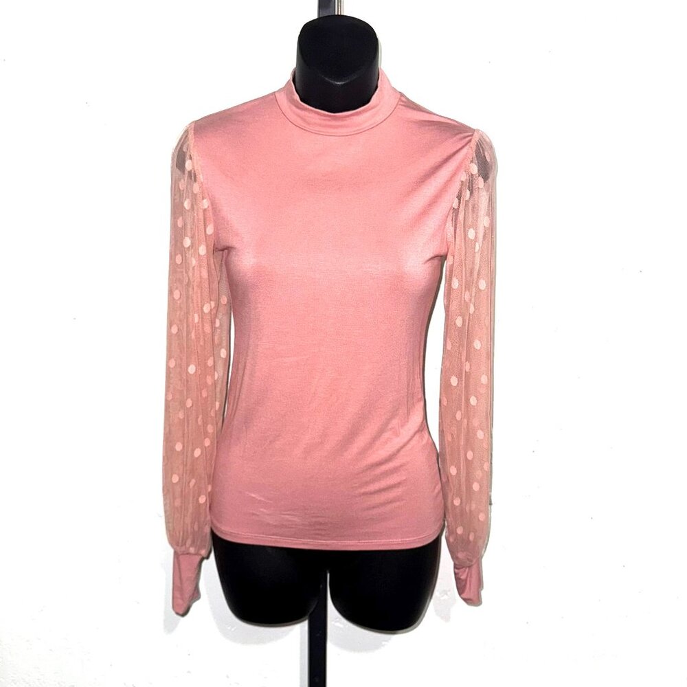 Streetwear Society Blush Pink Long Sleeve Size Small